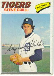 1977 Topps Baseball Cards      506     Steve Grilli